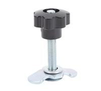 Yechiry L Track Double Lug Threaded Stud Nut Fitting 10 Pack, 5500 LBS Capacity, for Truck Bed, Trailer Cargo Control with L Track Rails (60)