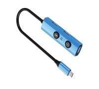 Yechiry Language Translator Device, Smart AI Docking Station, Voice Translation Multifunctional USB Hub with GPT Deepseek, 129 Language Translator for Business and Learning (Type-C Interface)