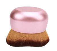 Yechiry Large Self Tanner Brush Soft Hair Wave Shaped Tan Applicator for Even Application, Must Have Traveler Brush for Home and On The Go, ABS Plastic, Manual Measurement (Rose Gold)