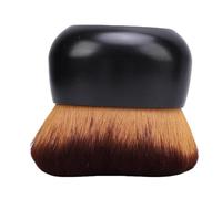 Yechiry Large Self Tanner Brush Soft Hair Wave Shaped Tan Applicator for Even Application, Must Have Traveler Brush for Home and On The Go, ABS Plastic, Manual Measurement (Black)