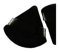 Yechiry Latex Foam Foundation Sponge Ideal for Even Makeup Application on Face and Eyes with 2 Triangle Puffs