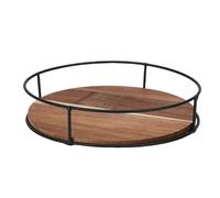 Yechiry Lazy Susans Turntable Organizer, Compact Rotating Tray Organizer, Round Spinning Condiment Rack for Kitchen Cabinet Pantry, Bathroom Countertop & Refrigerator
