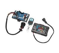 Yechiry LCD Monitor Switch Controller Set for Air Heater 12V 24V, Remote Control Timer Fuel Display for Car, Y Type Parking Heater