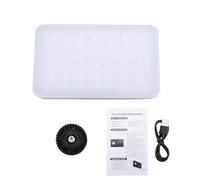 Yechiry LED Camera Light, 138 CRI 85+ Beads 700Lux Brightness Dual Color Temperature 2700-6500K Photography Lights, Video Recording Light with 1800mAh Rechargeable Battery, Ideal for