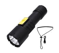 Yechiry LED Dive Light, Super Bright Multiple Light Modes Diving Flashlight, Type C Port Digital Display Magnetic Control Switch Submersible Flashlight with Aluminum for Campe Swim
