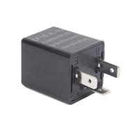 Yechiry LED Flasher Flash Relay for LED Lights,Non-Polarity Universal 12V 24V ABS Flasher for Car Enthusiasts,Simple Installation