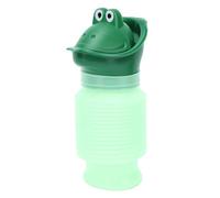Yechiry Lightweight Portable Children Urinal, Versatile and Hygienic Urination Solution, Great for Car Trips and Outdoor Activities, Made with Safe Polypropylene (Green)