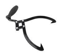 Yechiry Log Tongs, Log Lifting Hook with Non Slip Grip, Woodworking Garden Tongs with Ergonomic Handle, Ideal for Woodworking & Gardening, 10 Inch Maximum Clamping Size, 200kg Capacity