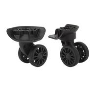 Yechiry Luggage Wheels, 2 Pcs Universal Replacement Suitcase Wheels with ABS Material & Rubber for Luggage Trolley Repair Maintenance Accessories