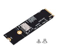 Yechiry M.2 NVMe Adapter, 64Gbps PCIe 4.0 Compatibility | Fast data transmission, flexible M.2 to OCuLink, gold-plated for durability, compatible with various PCs