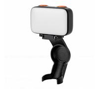 Yechiry Magnetic LED Fill Light, Compatible with Most Action Cameras | Stepless Dimming, 3 Color Temperatures & 800mAh Battery, Type C Video Light