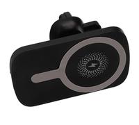 Yechiry Magnetic Suction Wireless Charger Reliable 10W Performance for IOS Phone 12 13 in Stylish ABS Construction (Black)