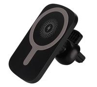 Yechiry Magnetic Wireless Car Charger High Stability ABS for Fast Charging on the Go with Bracket for IOS Phone 12 13 (Black)
