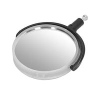 Yechiry Microscope Reflective Mirror for XSP 00 Compact Concave Reflector Efficient Light Gathering for Biological Studies Stainless Steel (Plastic Bracket)