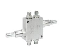 Yechiry Mini Excavator Cushion Valve Kit, Hydraulic Motor Buffer Valves for Machinery with 1/4in Hydraulic Hose & M14x1.5 Thread, Fully Assembled for Quick Installation