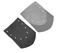 Yechiry Motorcycle Front Fender Mud Flap with Tassel Durable PU Modification Accessories for Motorcycle DIY 1 Unit (black beard)