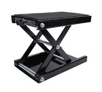 Yechiry Motorcycle Lift Scissor Jack Steel Heavy Duty Wide Deck 80-370mm Center Hoist Crank Center Stand 1100 LBS Capacity for Street Cruiser Touring Motorcycles, ATVs Bikes