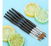 Yechiry Nail Art Painting Brush Set, 5pcs Drawing Tools
