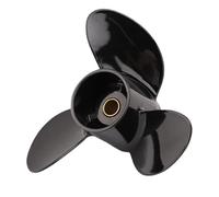 Yechiry Outboard Propeller Aluminum Alloy Outboard Boat Propeller 7.8x9 Inch 12 Tooth Spline 3 Blade for Tohatsu MFS4 MFS5S MFS6S M5B Fishing Cruising