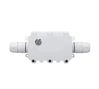 Yechiry Outdoor Wifi Junction Box, 16a Ip67 Water Proof Smart Timer Switch Electrical Junction Box with App Remote Control for Pool Pathway Light Holiday Decoration