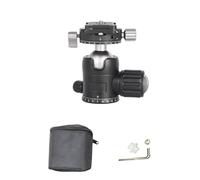 Yechiry Panoramic Ball Head, 360 Degree Rotation Tripod Head, Camera Mount with Separate Coarse Locking & Fine Damping Knobs, Ideal for DSLR Camera, Monopod & Tripod, Max Load 8kg (30mm)