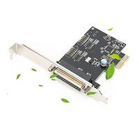 Yechiry PCI E to DB25 LPT Parallel Port Card, IEEE 1284 Printer Adapter, Retro 12x6cm Printer Scanner Adapter, Ideal for OS X PCIe Slots