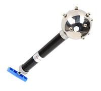 Yechiry Physics Experiment Ball, Handheld Liquid Pressure Demo Tool, Hollow Metal Teaching Aid with 10 Gas Nozzles & Rubber Piston, Ideal for Science Class Demonstration