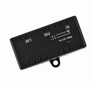 Yechiry POE Splitter, Power Over Ethernet Injector Adapter, Gigabit Network Speed Adapter Up to 100Mbps with 48V 15W, Ideal for IP Camera, Wireless Access Point & IP Phones, EN15GF (Black)