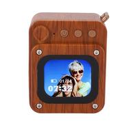 Yechiry Portable Bluetooth Speakers with Touch Screen, Wireless Stereo Pairing, IPX5 Portable Speaker | Loud 5W 52mm Audio, Deep Bass, Long Battery Life Wireless Speaker for (with 32G Memory Card)