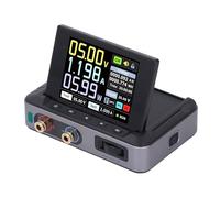 Yechiry Programmable DC Power Supply, Portable Adjustable Regulated Supply, 0-30V 0-5A 0-150W Power with 2.8 Inch HD IPS Screen, Ideal for Maintenance, Debugging Tasks