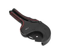 Yechiry PVC Pipe Cutter Ratchet Action Tool for Easy Cuts on PVC CPVC PEX Rubber Hose 1 Unit Black (0-63)