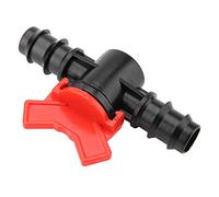 Yechiry Quality Plastic Fish Tank Hose Valve 3 Sizes Adjustable Water Control for Aquariums (4 points equal diameter regulating valve)