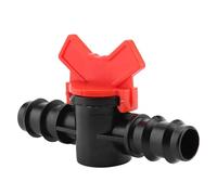 Yechiry Quality Plastic Fish Tank Hose Valve 3 Sizes Adjustable Water Control for Aquariums (6 points equal diameter regulating valve)