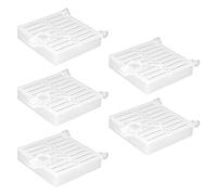 Yechiry Queen Bee Catcher Cage, Plastic Beekeeping Transport Tool, Small Rearing Cage with Easy Carry, Ideal for Introducing & Transporting Queen Bees