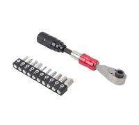 Yechiry Ratchet Socket Wrench Set, 1/4in Aluminum Alloy Detachable Maintenance Tool, 2.5-8mm Hex Wrenches & Star Sockets Tool Set, Ideal for Repair & Equipment