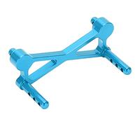 Yechiry RC Front Car Shell Pillar, Aluminum Alloy Lightweight R Shaped Buckle, Durable Mounting Screws with Upgrade Design, Ideal for Axial SCX24 C10 1/24 RC Cars (Blue)