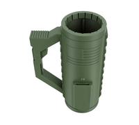Yechiry Reload Beer Holder Double Design 3D Printed Ejection Can Holder for Outdoor Camping 14x22cm (Green)