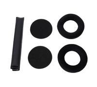 Yechiry Replacement Earpads for MMX300 DT770 DT880 DT990 Headphones, Comfort Sponge Enhanced Sound Headband Ear Cushions, Ideal for Headphone Repair