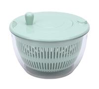 Yechiry Salad Spinner for Home Kitchen, 14 X 23.5 Cm (Green) | 3 in 1 Manual Spin Dryer, 5 Stainless Steel Blades Chopper with Cutting Board and Egg Separator