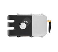 Yechiry Security Door Lock, Stainless Steel Anti Theft Lock, Remote Control Keyless Entry with Automatic Locking & 50PCS Registration, Ideal for Home, Villa & Community