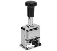 Yechiry Self Inking Number Stamp, 5 Digit Automatic Jump Numbering Machine with Zinc Alloy Shell & Clear Codes, Ideal for Banking Accounting Document Identification Date Serial Ticket