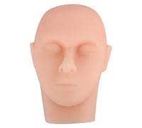 Yechiry Skin Suture Model, Soft Silicone Facial Head Mold, Durable Simulation Tool for Surgery Training Practice & Beauty Eyebrow Exercises