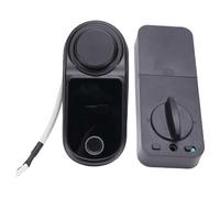 Yechiry Smart Fingerprint Door Lock, Keyless Entry Lock with Digital Keypad App Control, Anti Peep Password Low Battery Alert for Home Hotel Office Apartment No More Lost Keys