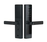 Yechiry Smart Fingerprint Door Lock, Keyless Entry with Biometric Technology App Control, Keypad Smart Dnob for Front Door Home Office Multiple Unlocking Methods One Key Unlock