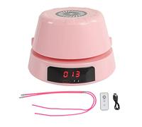 Yechiry Smart Jump Rope Machine, Automatic Electric Skipping Rope with Remote Control, Free Your Hands Multi Person Interaction for Kids Adults Home Gym Workout Fitness Training (Pink)