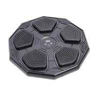 Yechiry Smart Music Punching Machine, Electronic Boxing Target with Built in Music and Smart Sensors, Adjustable Difficulty Wall Mounted for Home Workout Adults and Kids (Black)