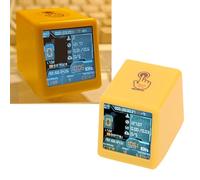 Yechiry Solo Lottery Miner, Wifi Bluetooth 1060 Kh/S Hashrate Desktop Clock, 1.54 Inch Smart Display Cryptocurrency Mining Machine, Energy Efficient for Bitcoin