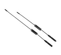 Yechiry Spiral 29cm Antenna Flag Set for RC Climbing Car Modification SCX10 Durable Materials (Signal pole length + short)