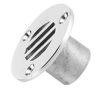 Yechiry Stainless Steel Floor Drain, Durable Marine Drainage Accessory, Perfect for Deck Fitting on Yachts and Fishing Boats, 22mm and 25mm Options (25mm)
