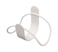 Yechiry Stainless Steel Garden Hose Holder, Heavy Duty Wall Mount Hose Hanger, Strong Load Bearing Rack with Rust, Ideal for Water, Expandable & Reel (White)